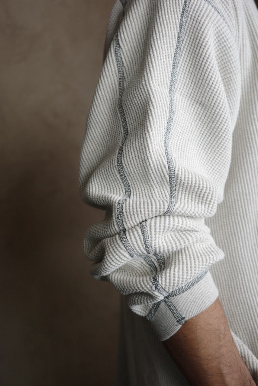 ENDS and MEANS / Waffle Thermal L/S | iremono