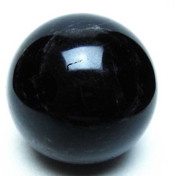 モリオン 黒水晶 丸玉 67mm 一点物 151-9498