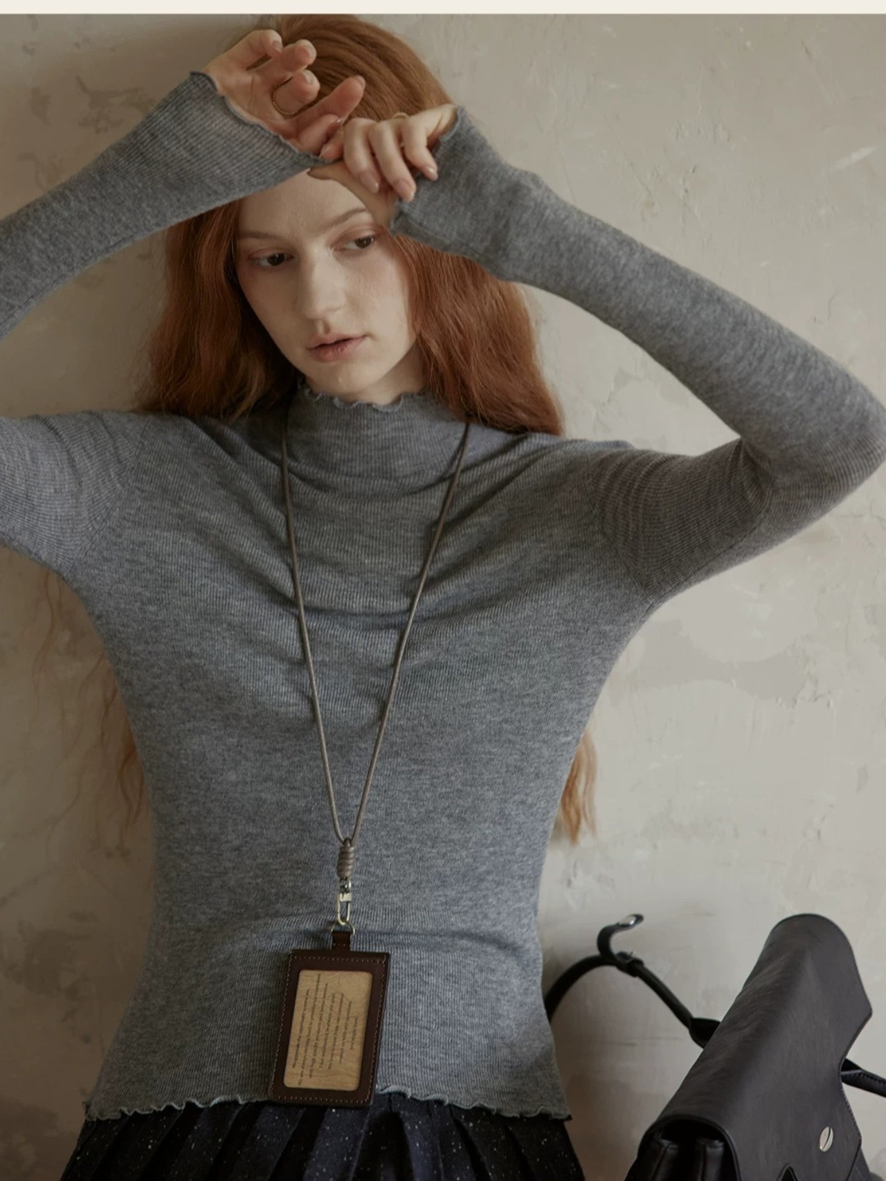 Petit Mellow High Neck Knit F0844