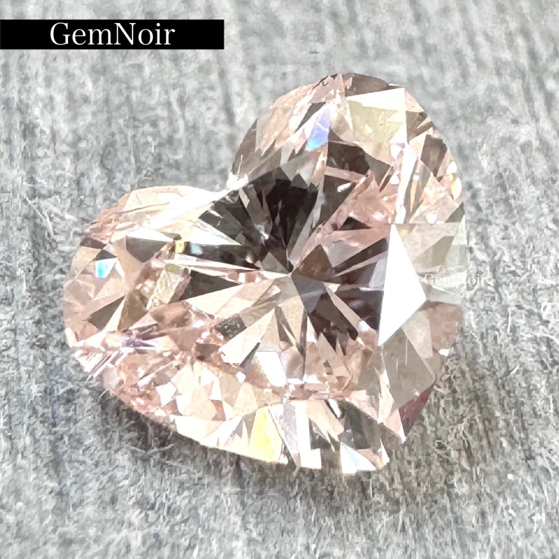 天然ブルーサファイア【コランダム】ルース 約0.604ct ハートシェイプ 