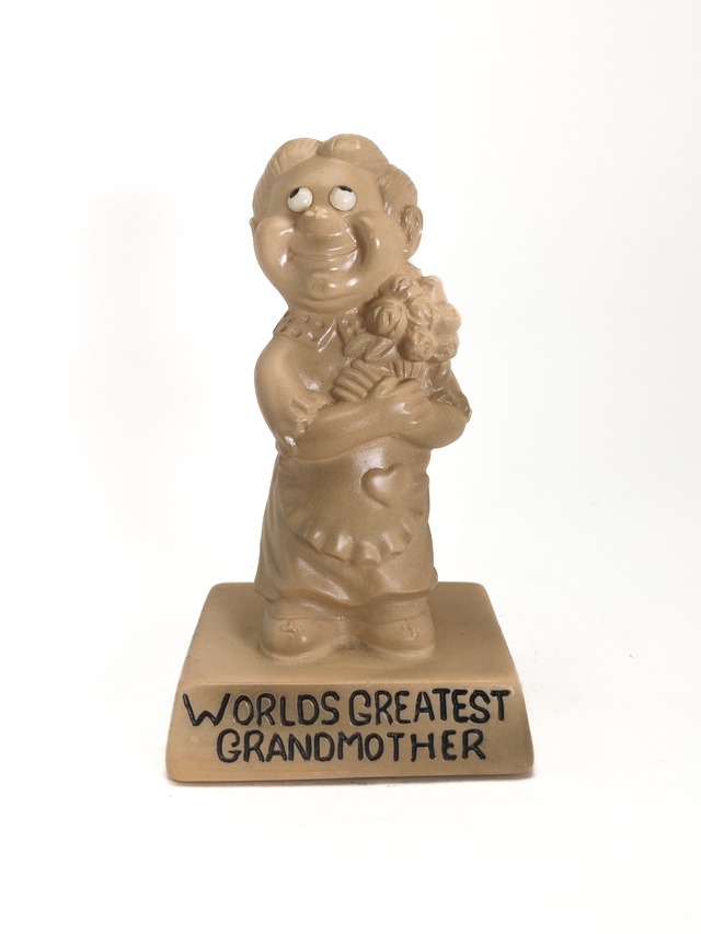 ヴィンテージ雑貨 WORLD’S GREATEST GRANDMOTHER フィギュア