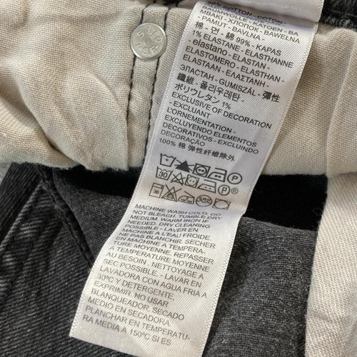 【W38 L34】 usa levi's black リーバイス 569 詳細写真10