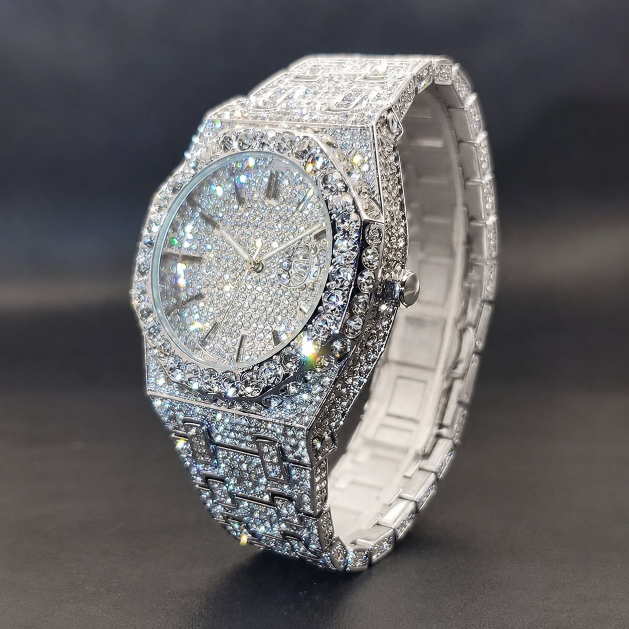 グルーデコキット フローティングジュエルウォッチ　シルバー grt47】Imperium Lux Jewel Watch (SILVER) | gritice