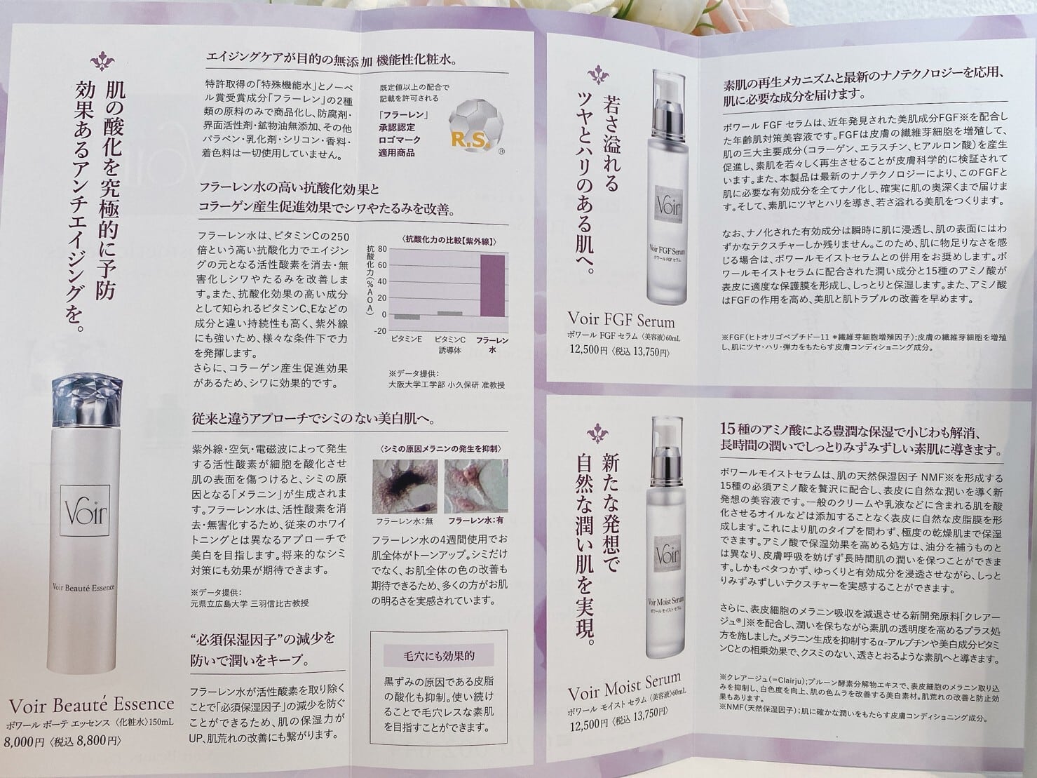 3点セット 【ボワール FGF セラム】【ボワール モイスト セラム