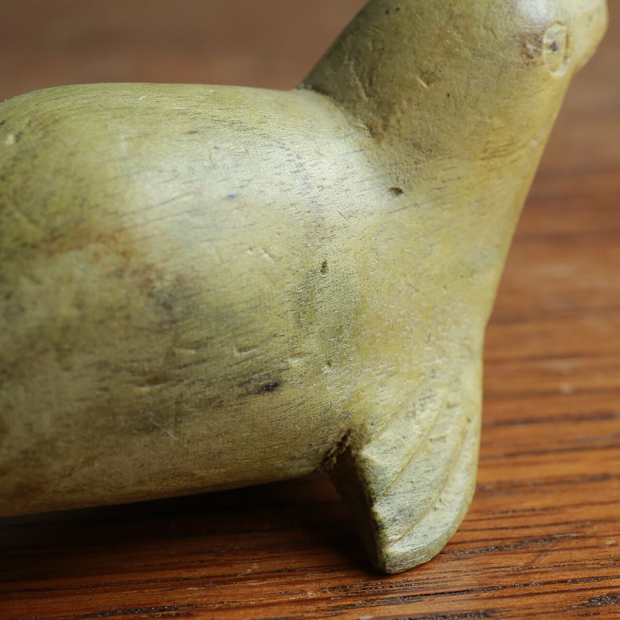 新作登場，HOT 木彫りのアザラシ