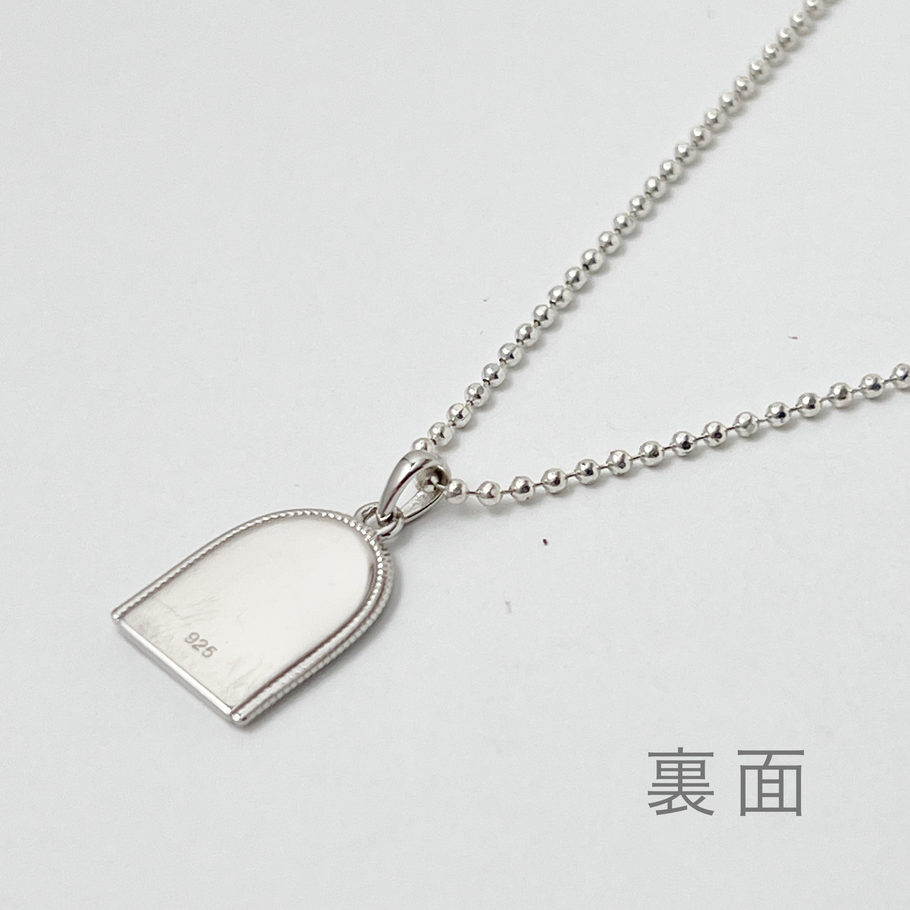 窓から見えた 海の景色 ネックレス 月星 | 【公式通販】鎌倉のシルバー