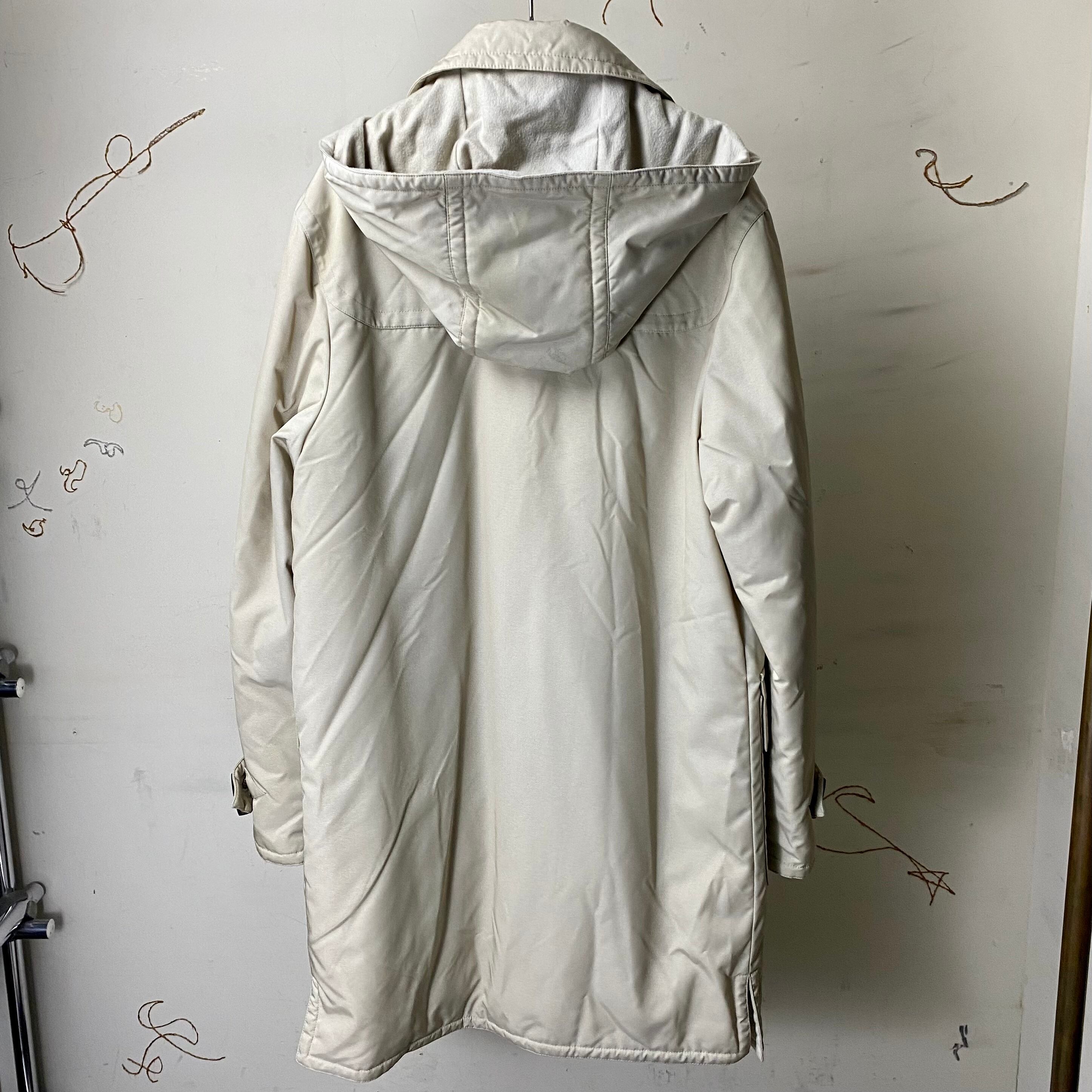 vintage HERMES nylon duffle coat | NOIR ONLINE