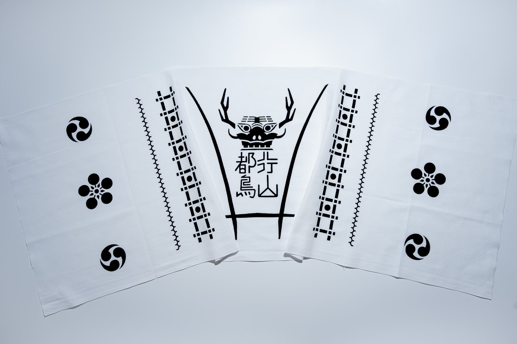 「手拭」-行山流都鳥鹿踊-