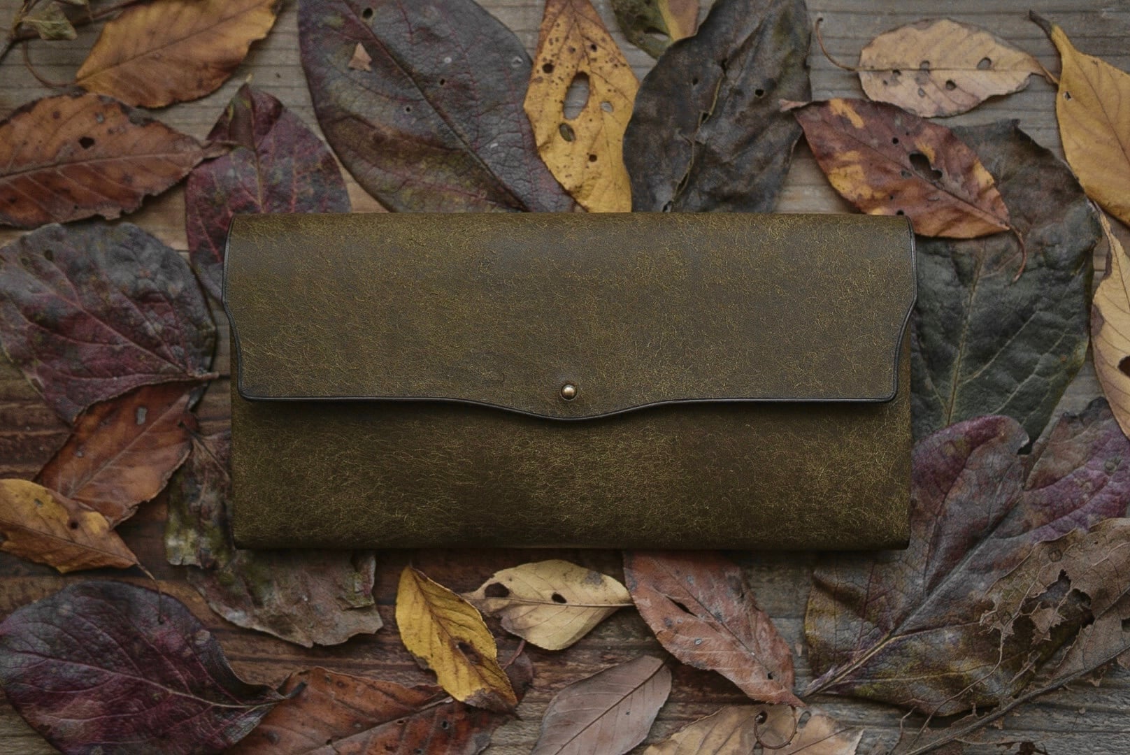 kogarashi 凩 折り財布 鼠茶 長；鼠茶 | Pay ID