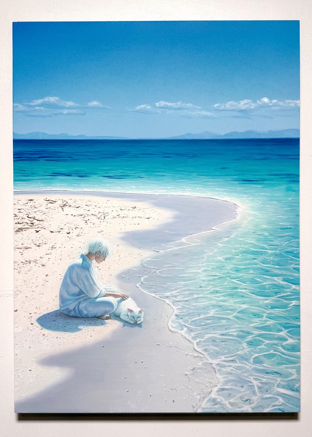 【原画】"In Blue Harmony"