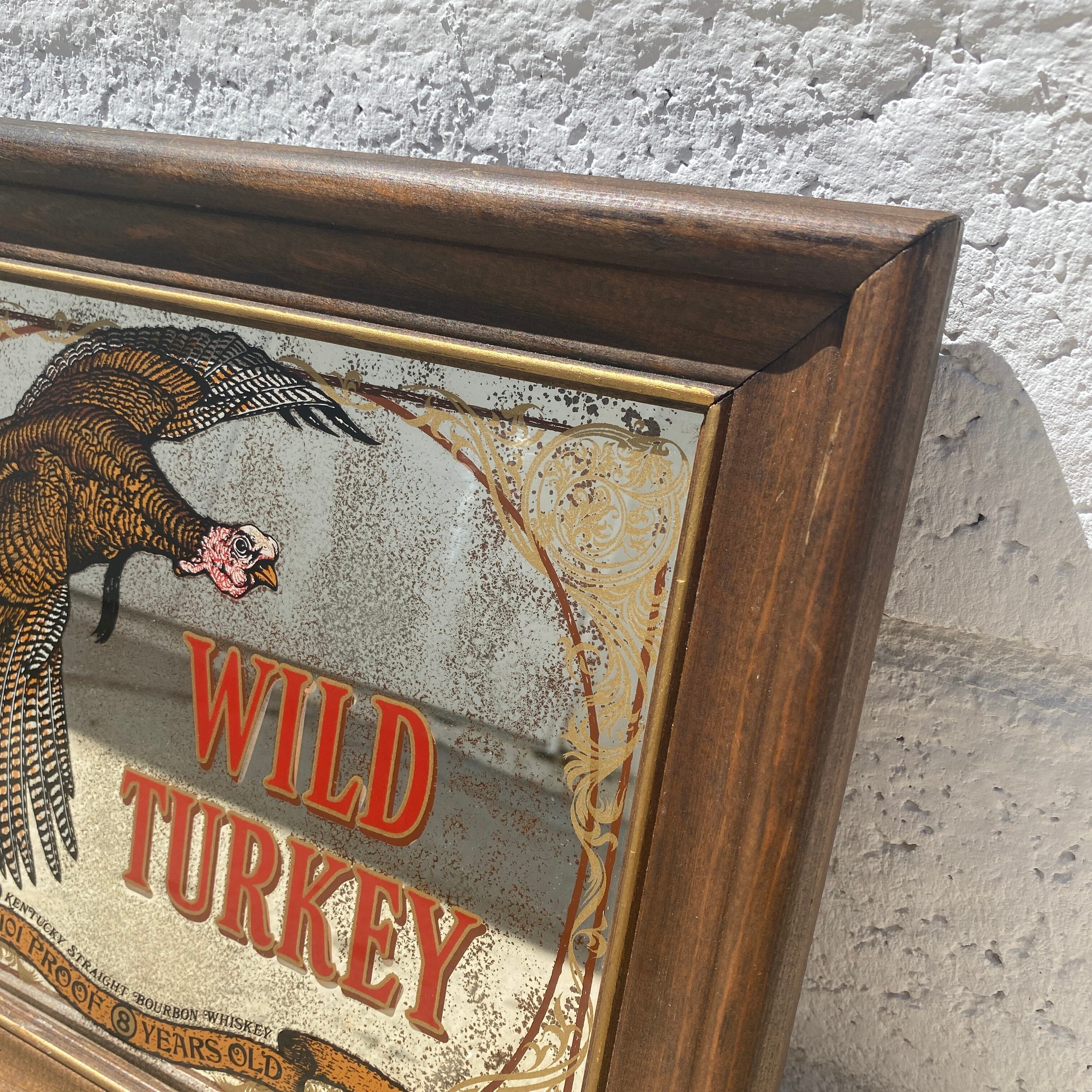 264 ビンテージ WILD TURKEY パブミラー | VINTAGE RUSH