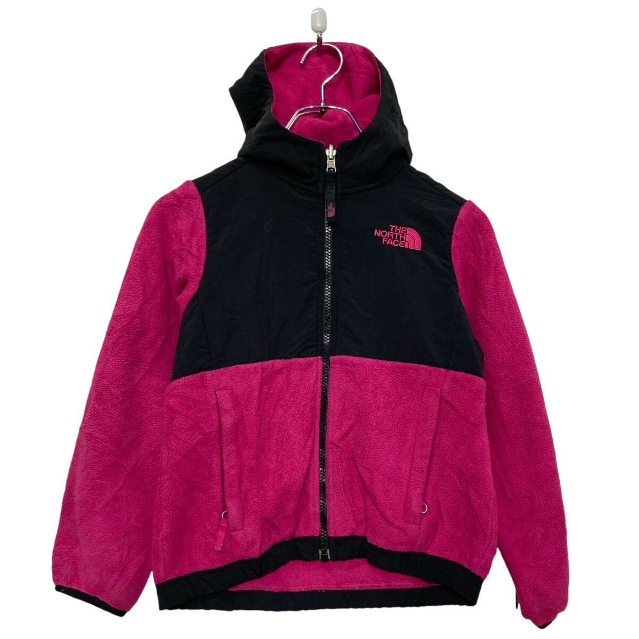 The north face フリース ジャケット キッズ XS ピンク ザノース 
