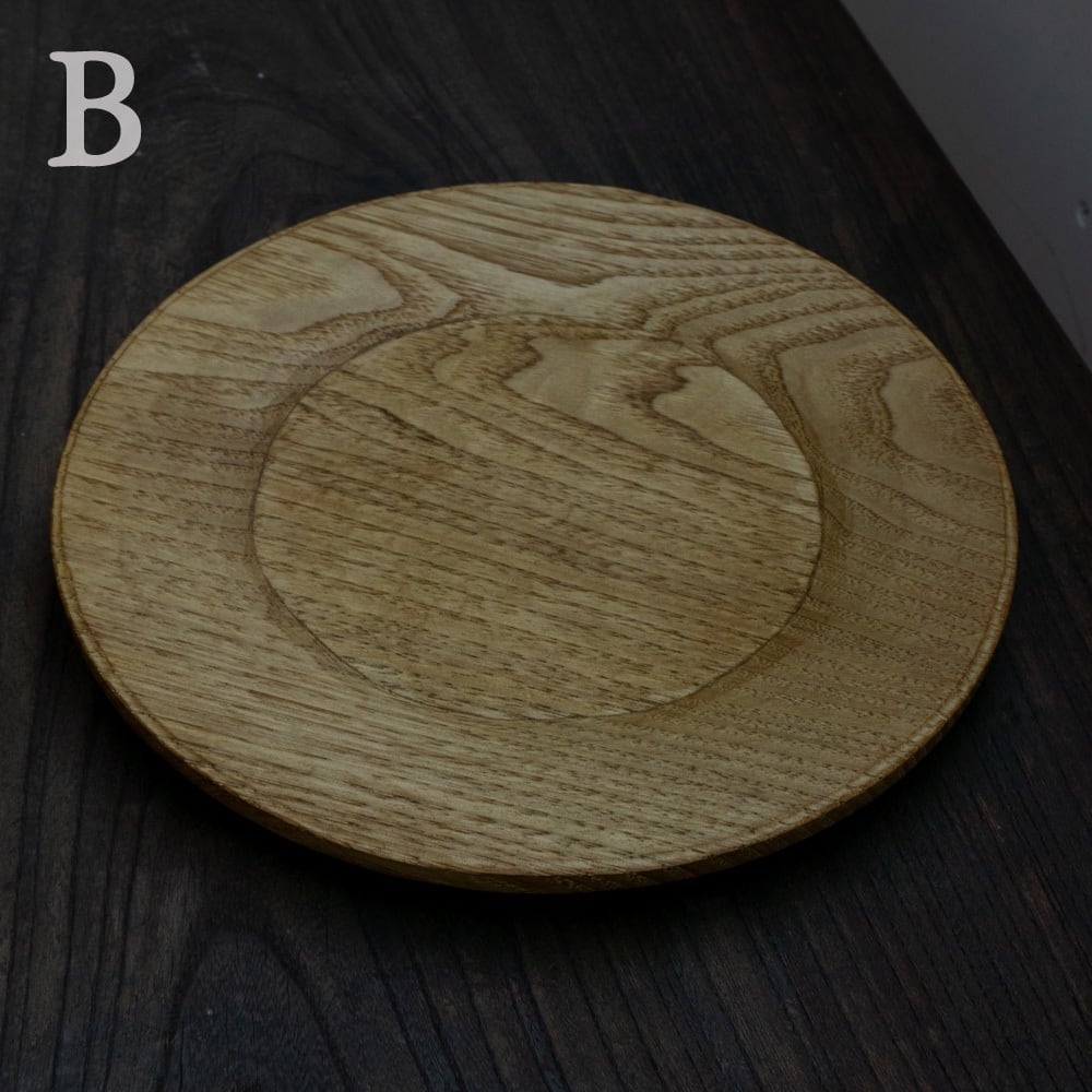 富井貴志 3 栗リム皿 SS φ200 | くらしのギャラリー杜の街グレース店