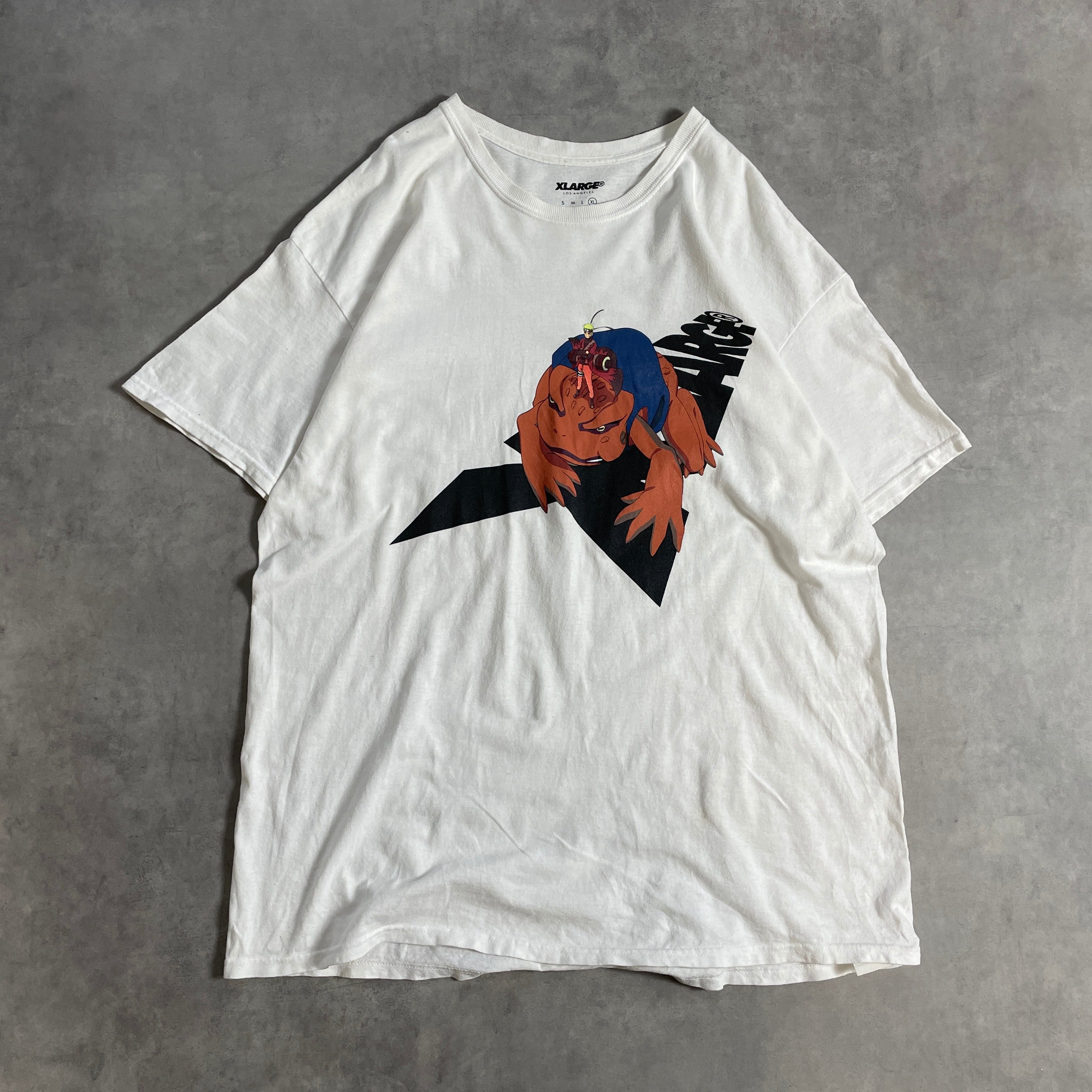 XLARGE NARUTO疾風伝 コラボ Tシャツ エクストララージ ナルト