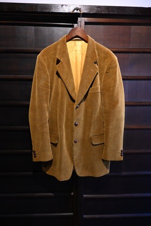 made in great britain 70's vintage crombie corduroy tailored jacket 0310
