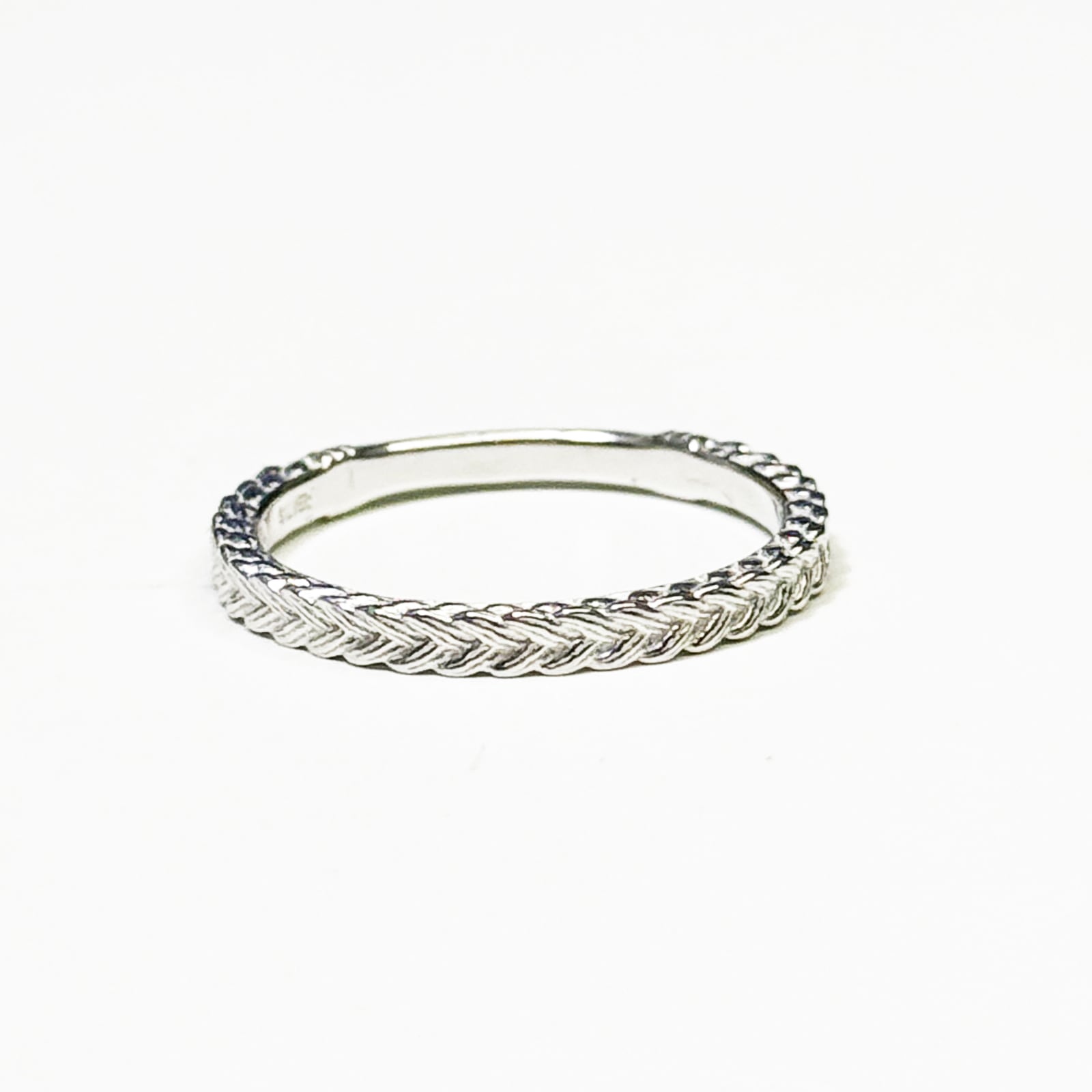 SILVER925 TWISTED BRAID RING/シルバー/リング 【公式通販】
