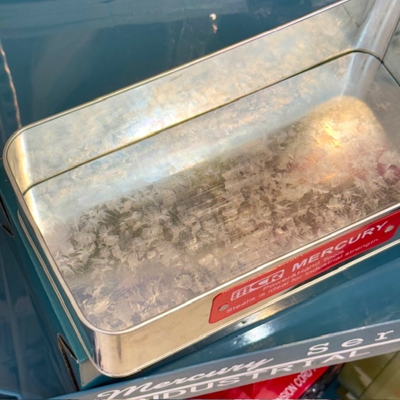 【Mercury】マーキュリー ブリキティッシュ ボックス ☆