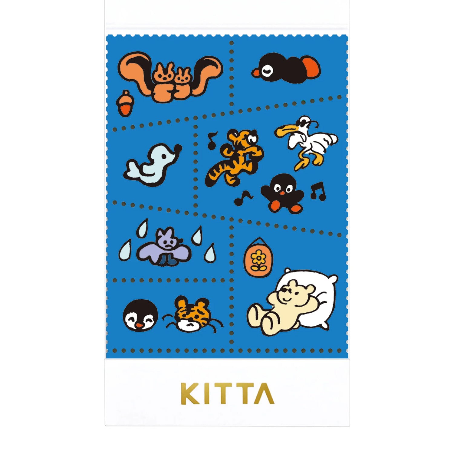KITTA SPECIAL フレンズ 切手風マスキングシール SO01