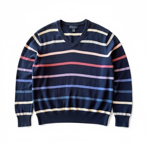 BROOKs brothers border Knit