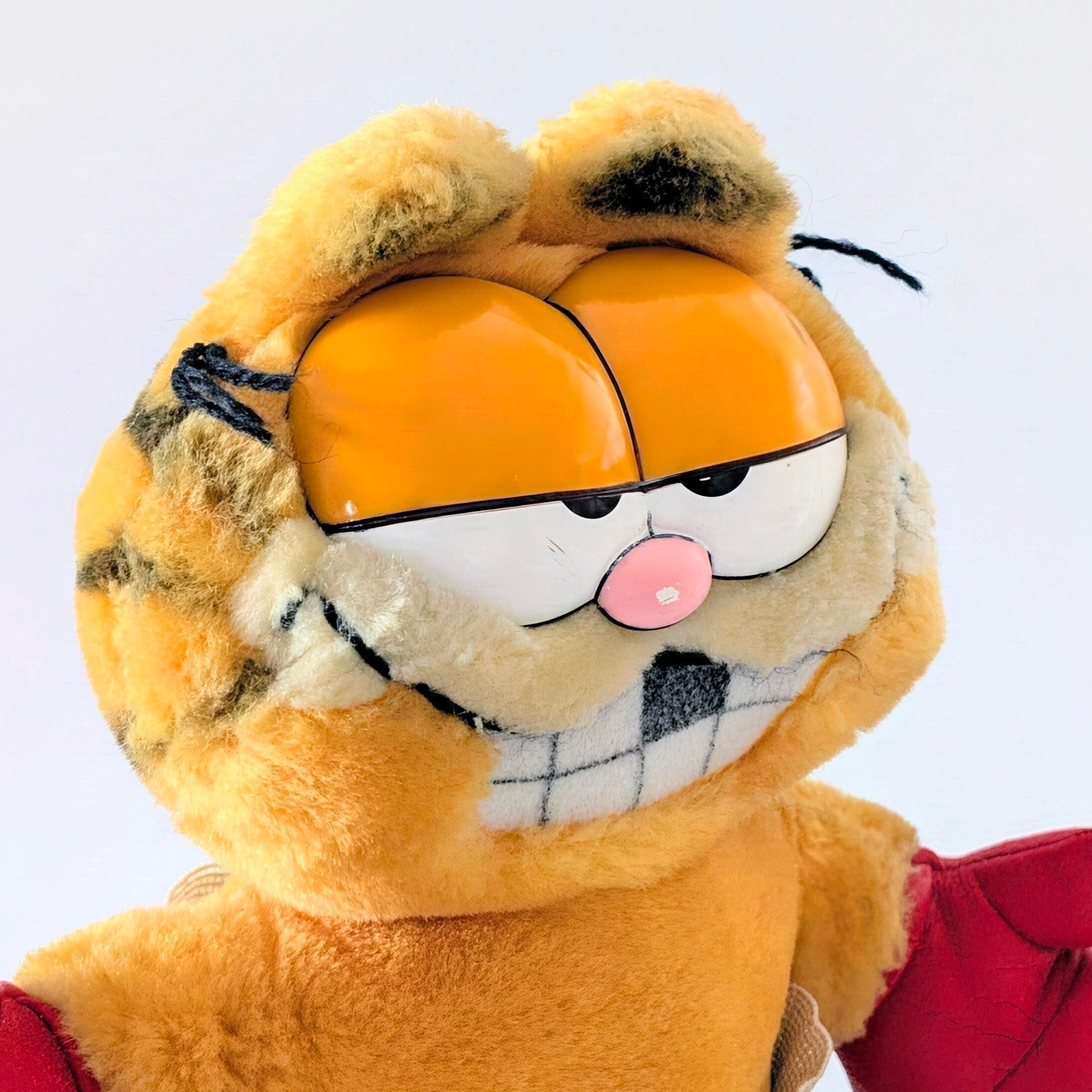 ☆ VINTAGE 1980年代初期 ☆【 Garfield ( ガーフィールド ) 】『 boxer ボクサーガーフィールド 』【A】ぬいぐるみ プラッシュ plush 1980年代年製 〚アメリカン雑貨 アメトイ〛