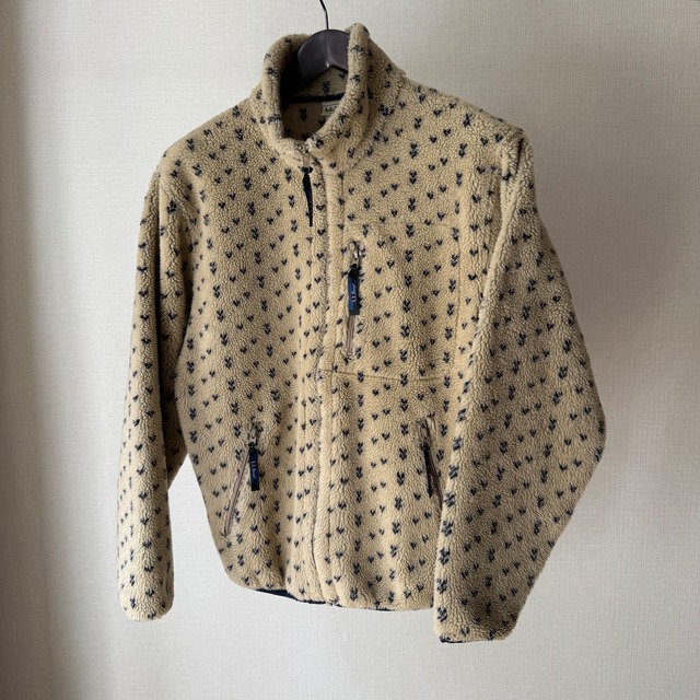 L.L.BEAN BIRDS EYE FLEECE JACKET
