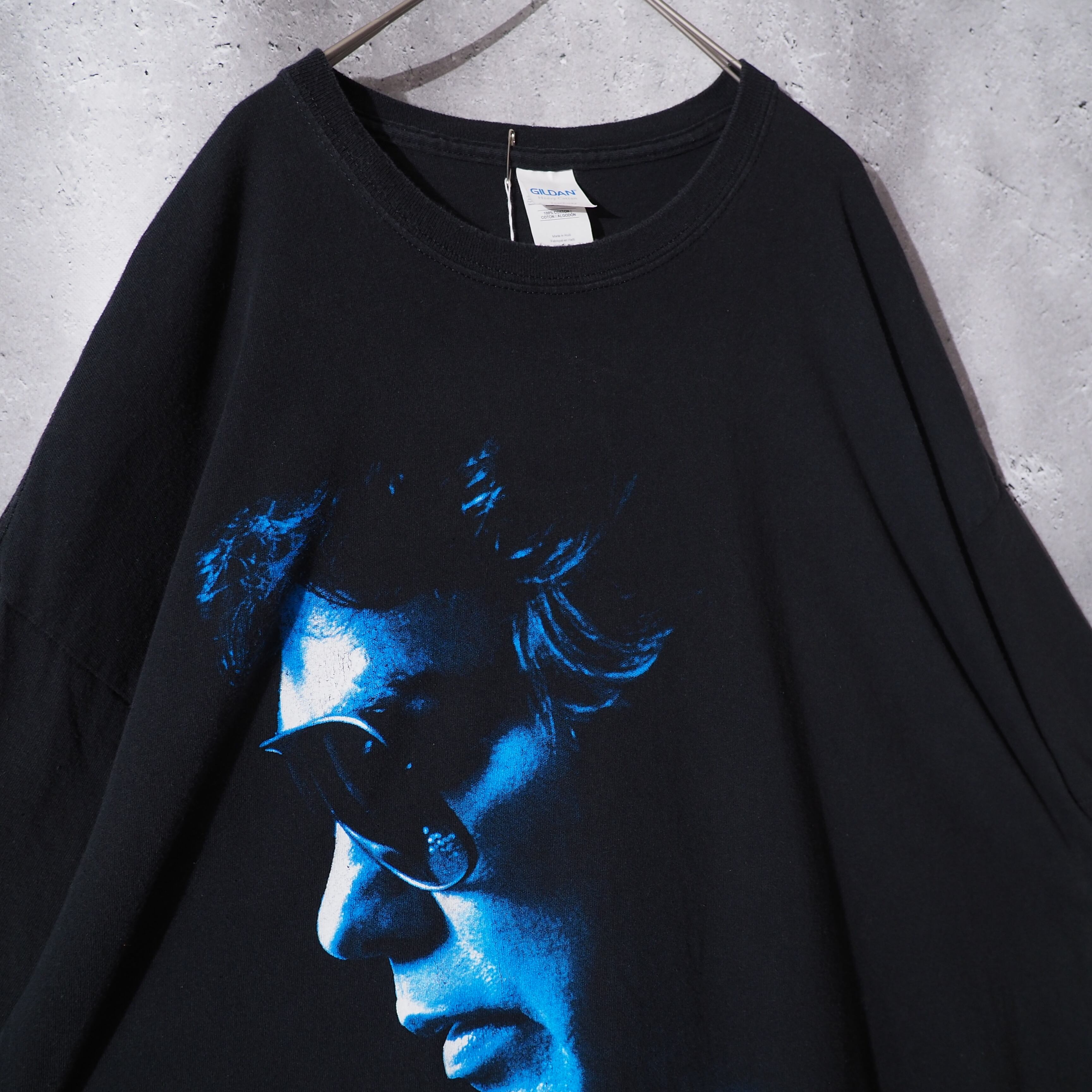 ” Ronnie milsap ” smoky mountain rain printed loose black Tee