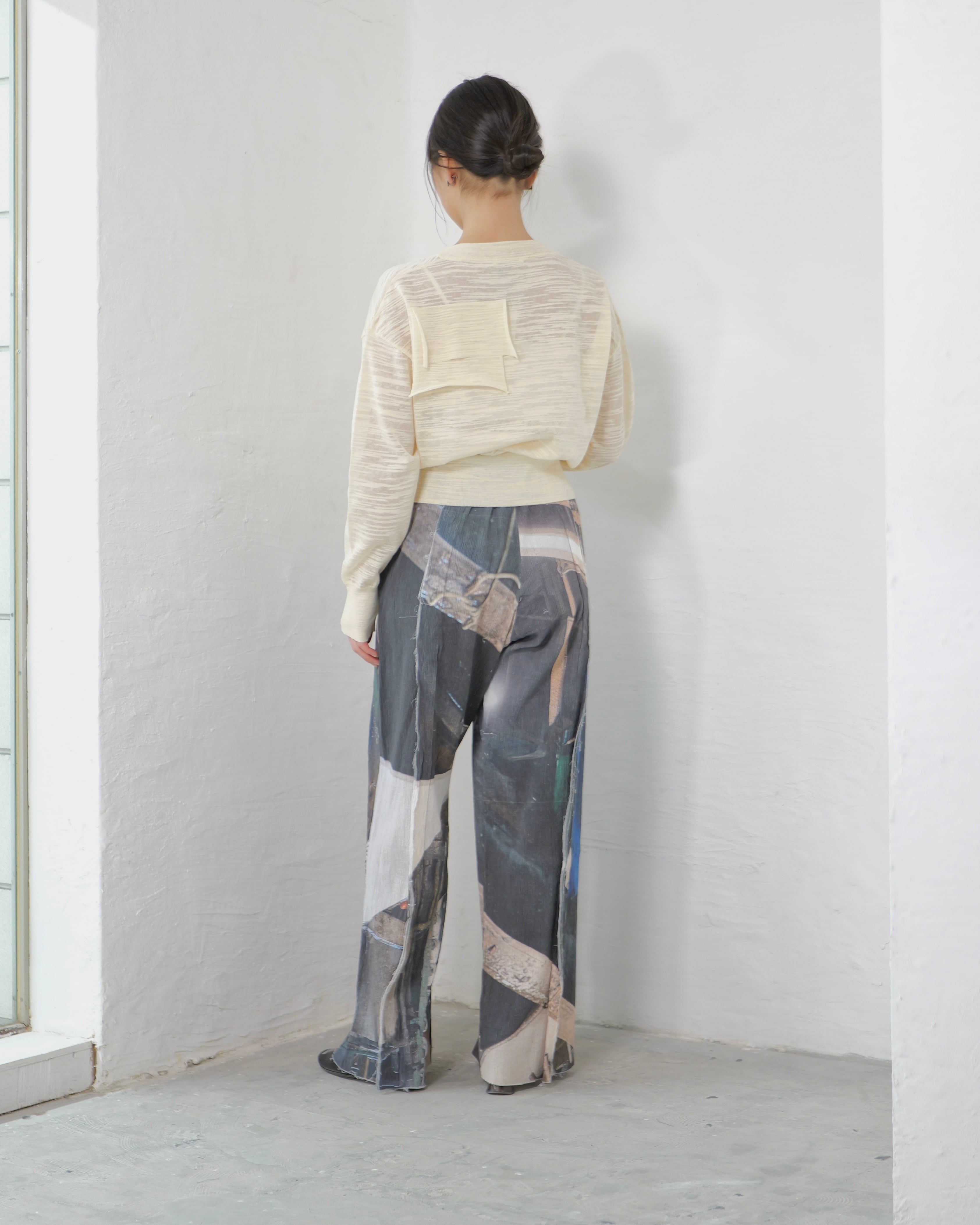 kotoha yokozawa - Graphic Yoryu Pants ：Mono Coil｜グラフィック
