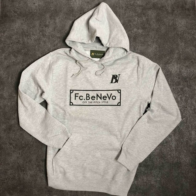 BV×Fc.BeNeVo STANDARD LOGO PULLOVER(HEATHER GRAY)