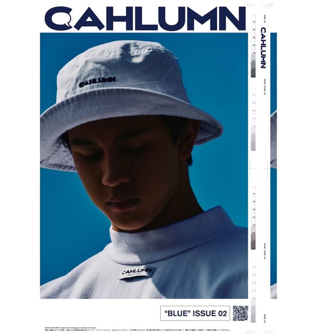 【新刊】CAHLUMN カウラム ZINE “BLUE” ISSUE 02