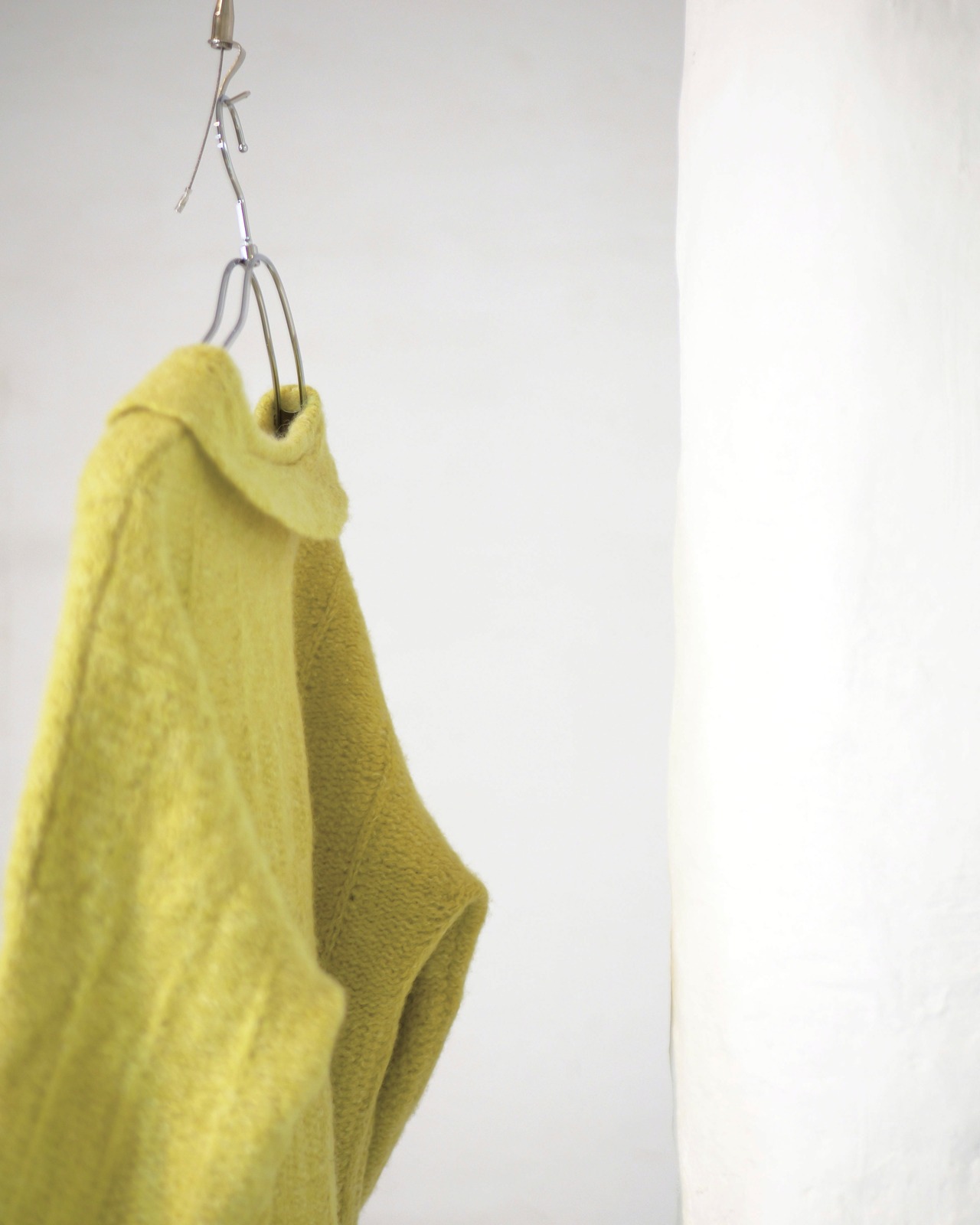 METHO - Skipper Out Collar Sweater / Muscat