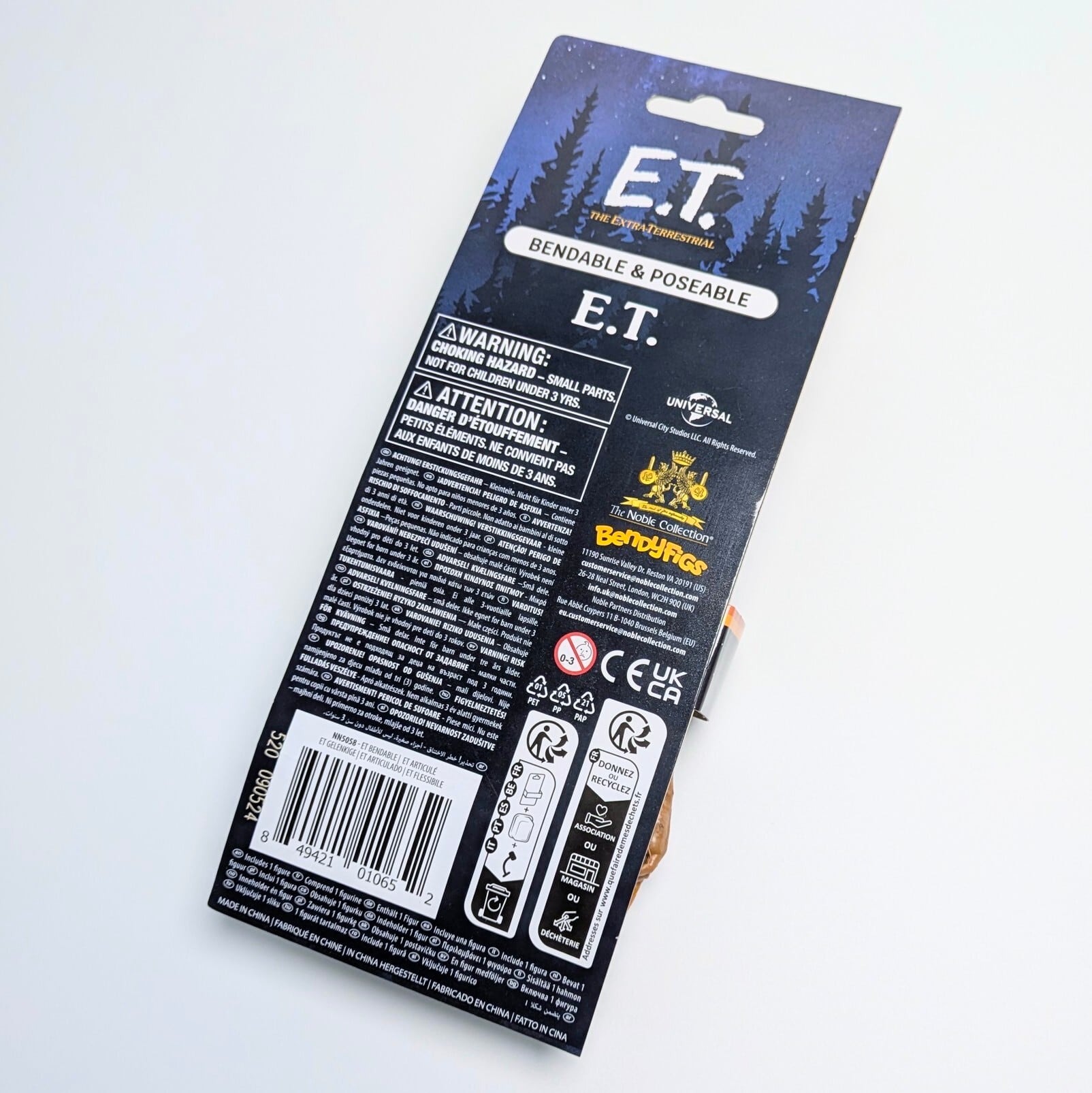 ⚡️SPECIAL LIMITED⚡️US直輸入！【 E.T.（ イーティー ） 】E.T. The Extra-Terrestria BendyFigs Action Figure / ベンダブルアクションフィギュア 〚アメリカン雑貨 アメトイ〛