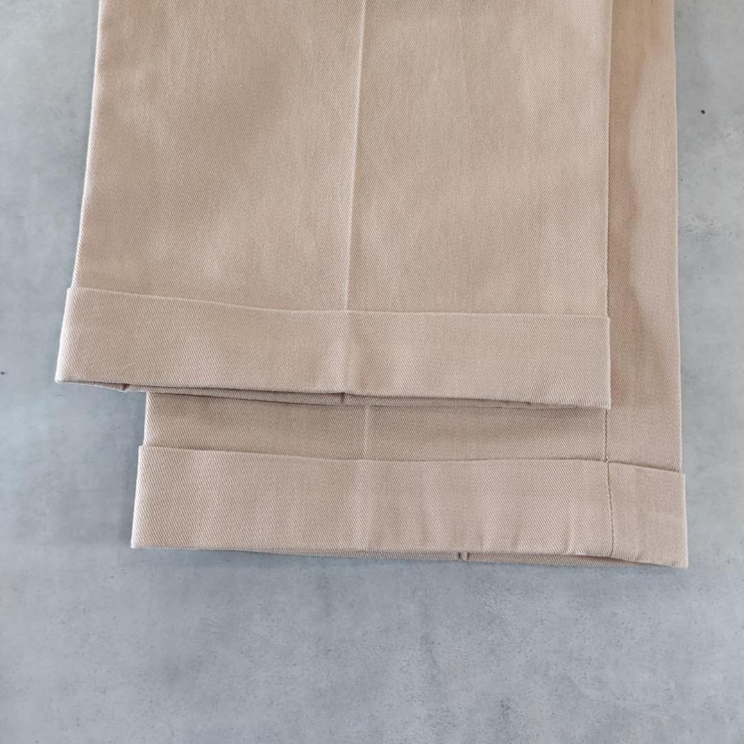 ブルックスブラザーズ スラックス　W35 リネン　麻 リネン ワイドレッグ プリーテッドパンツ | Brooks Brothers