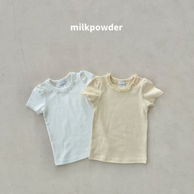 【取寄】milk powder|mango tee|マンゴーT|5-15|kids&jr|26 summer