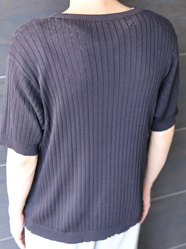 high gauge half sleeve knit