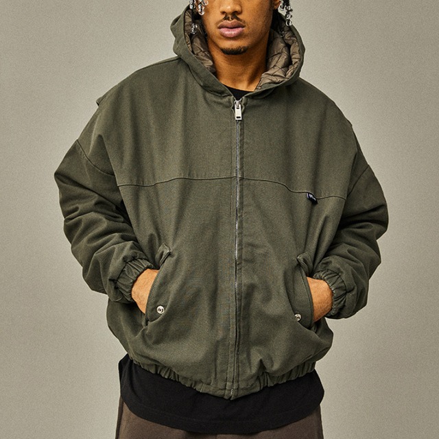 【DRIP0921】APLN Cotton Hooded Jacket