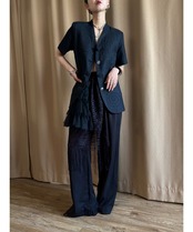 Louis Feraud summer black jacket-4836-8