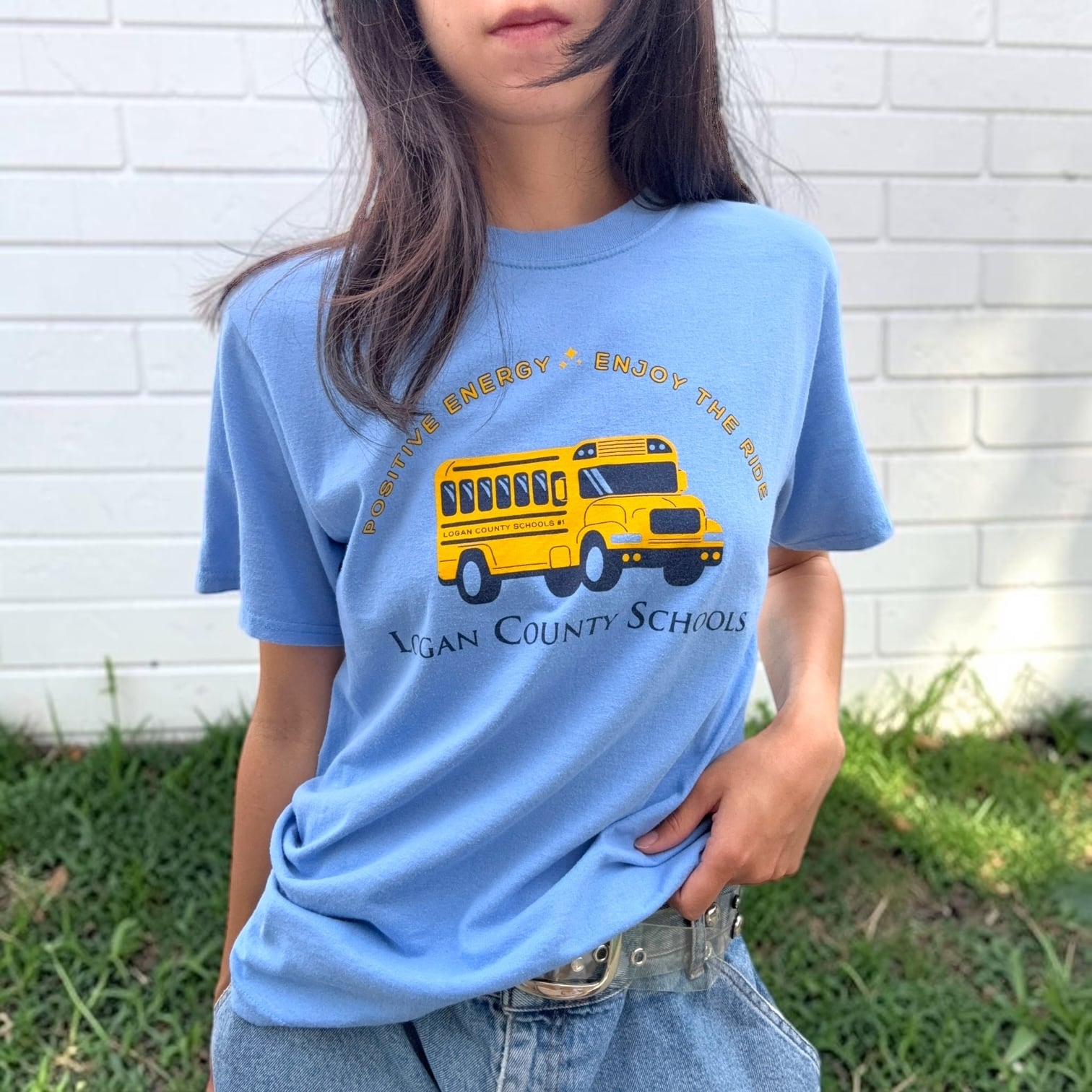 【LADIES】School Bus Graphic Tee