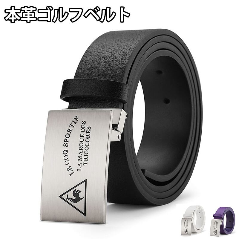 マルボンゴルフ Malbonゴルフ メタルバックルベルト 120cm 黒 【公式通販】