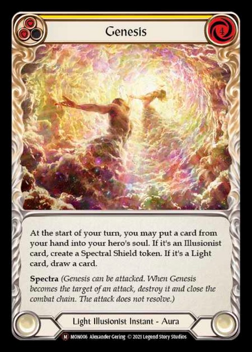 MON006【Light Illusionist】Genesis 初版 状態SP 画像