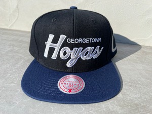 Mitchell & Ness HOYAS George Town IVERSON Ewing 90SOLDLOGO navy x black