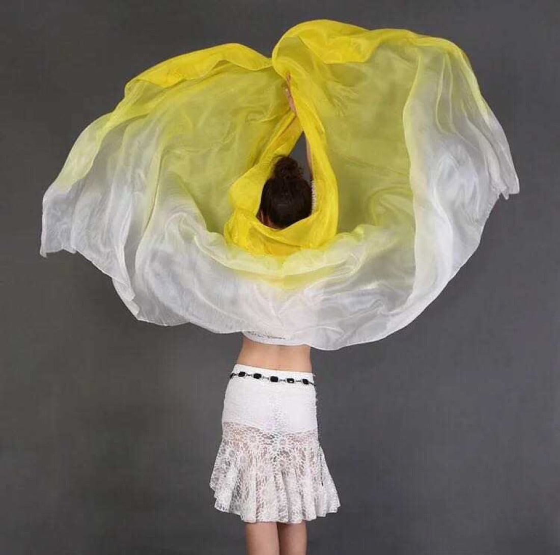 ベリーダンス シルクベール手作り 標準サイズ 270*114cmベリーダンス