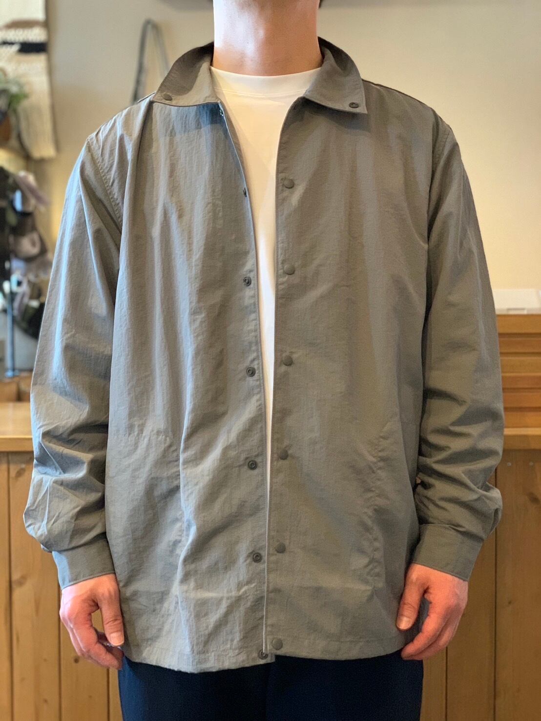 9月15日まで　アノラック　マニュアルアルファベット　ライトシェルスナップT 9月15日まで アノラック マニュアルアルファベット ライトシェル