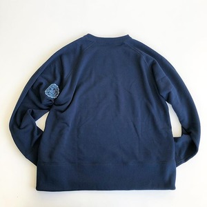 UNHALF DRAWING × 海千山千會 / SWEAT LONG SLEEVE / 立沢トオル / スウェット / ネイビー