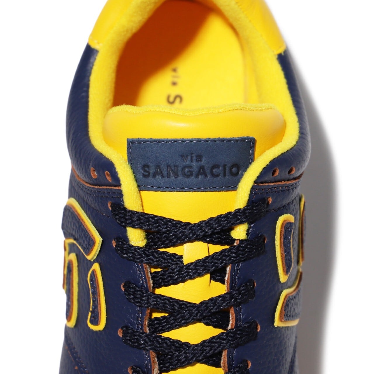 メーカーviaSANGACIO【新品未使用】via SANGACIO　NAVY×YELLOW　7周年記念モデル