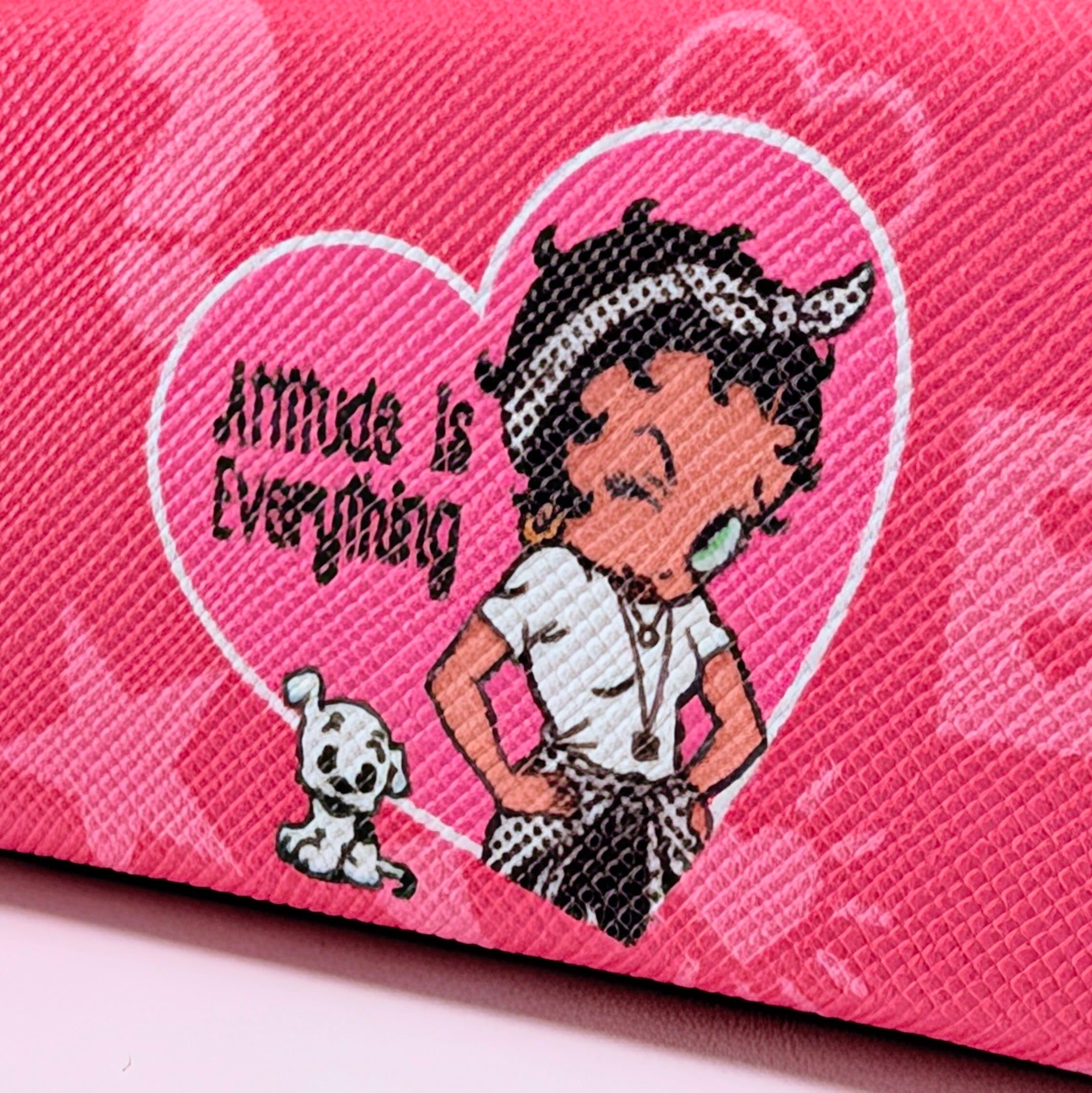 ✨️❦カバンに付けたら超ラブリー❦✨️【 Betty Boop ベティー・ブープ 】『PINK』ミニ パース / ミニポーチ / ピルケース / コスメ / 小銭入れ〚アメリカン雑貨 アメトイ〛