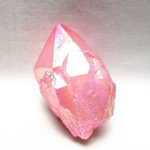 オーラクリスタル 原石 ローズピンク エレスチャル オーラ水晶 一点物 171-8634