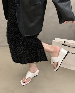 ウェッジソールトングサンダル 3color A0061