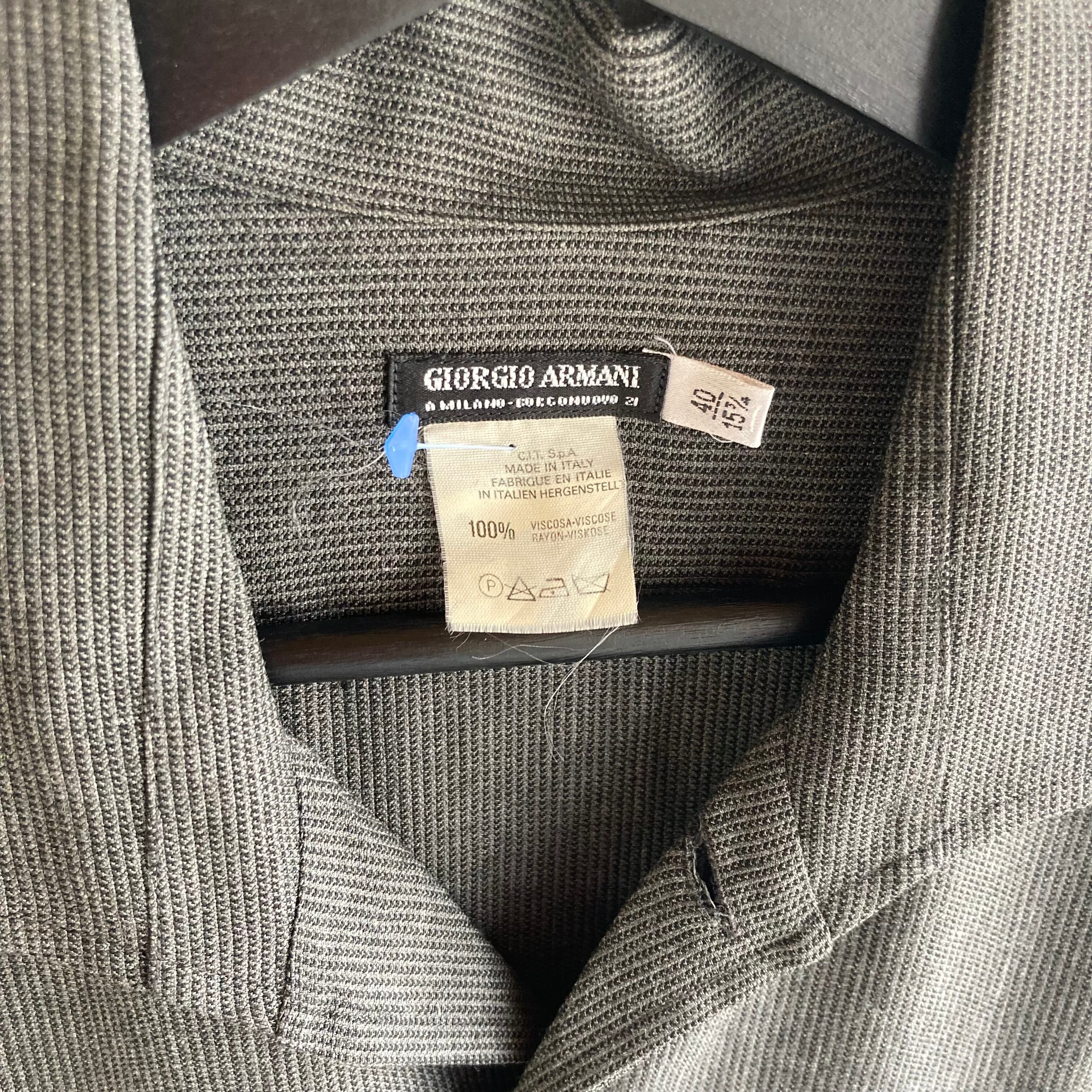 80s GIORGIO ARMANI / rayon shirts | Pay ID