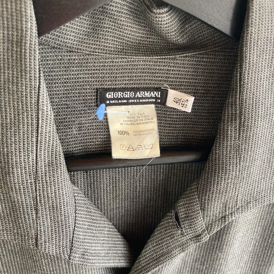 80s GIORGIO ARMANI / rayon shirts | Pay ID