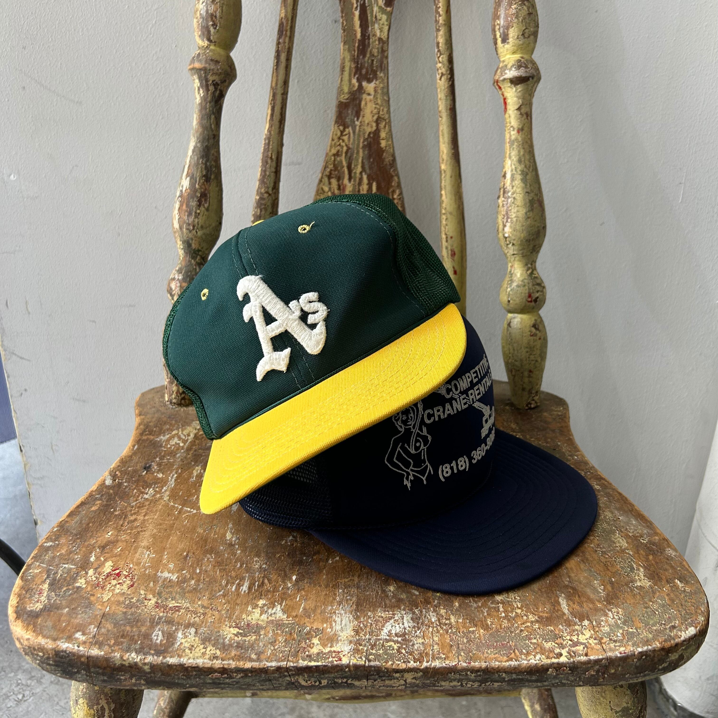 80s "OAKLAND ATHLETICS" mesh cap【仙台店】